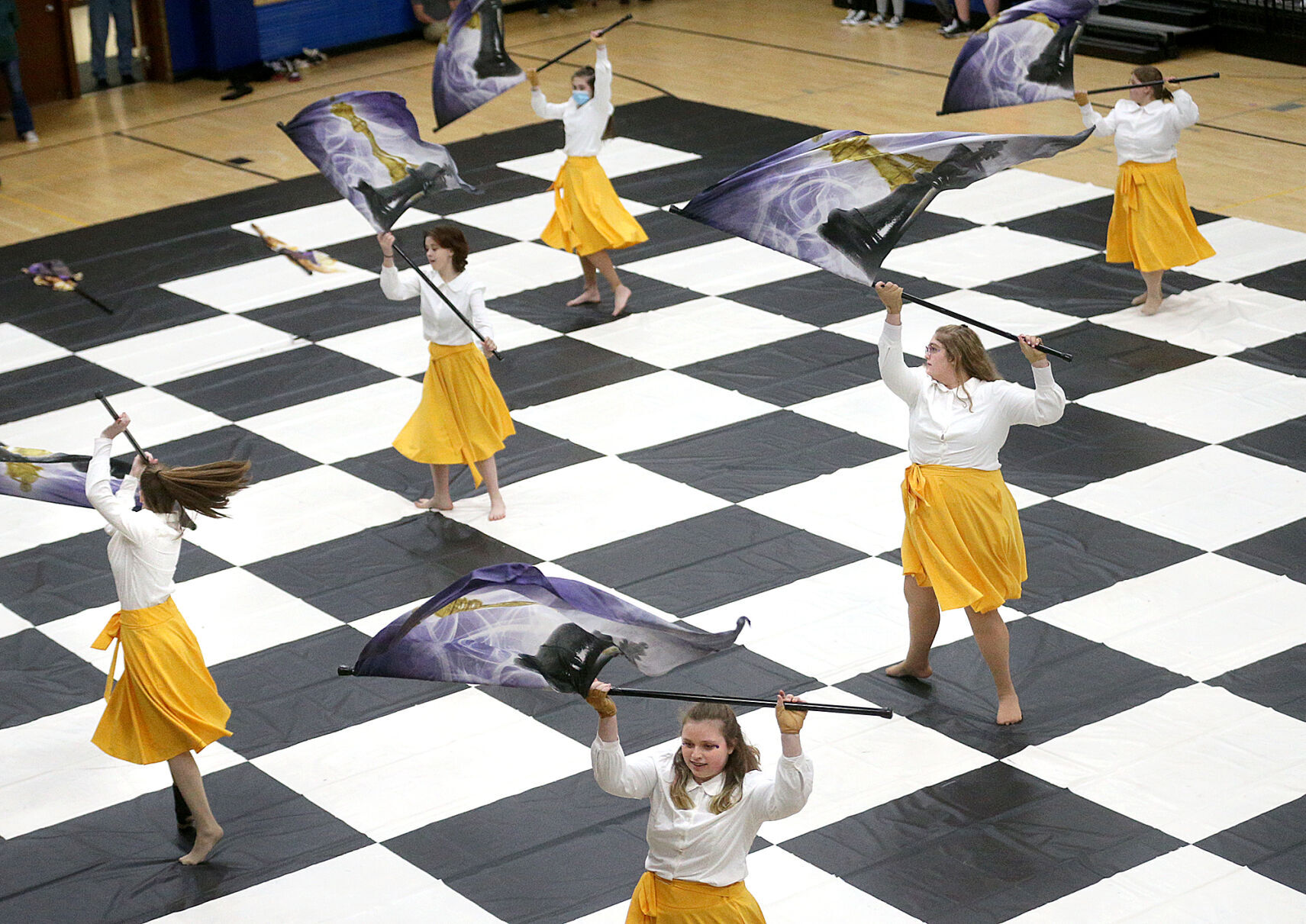A twirling extravaganza